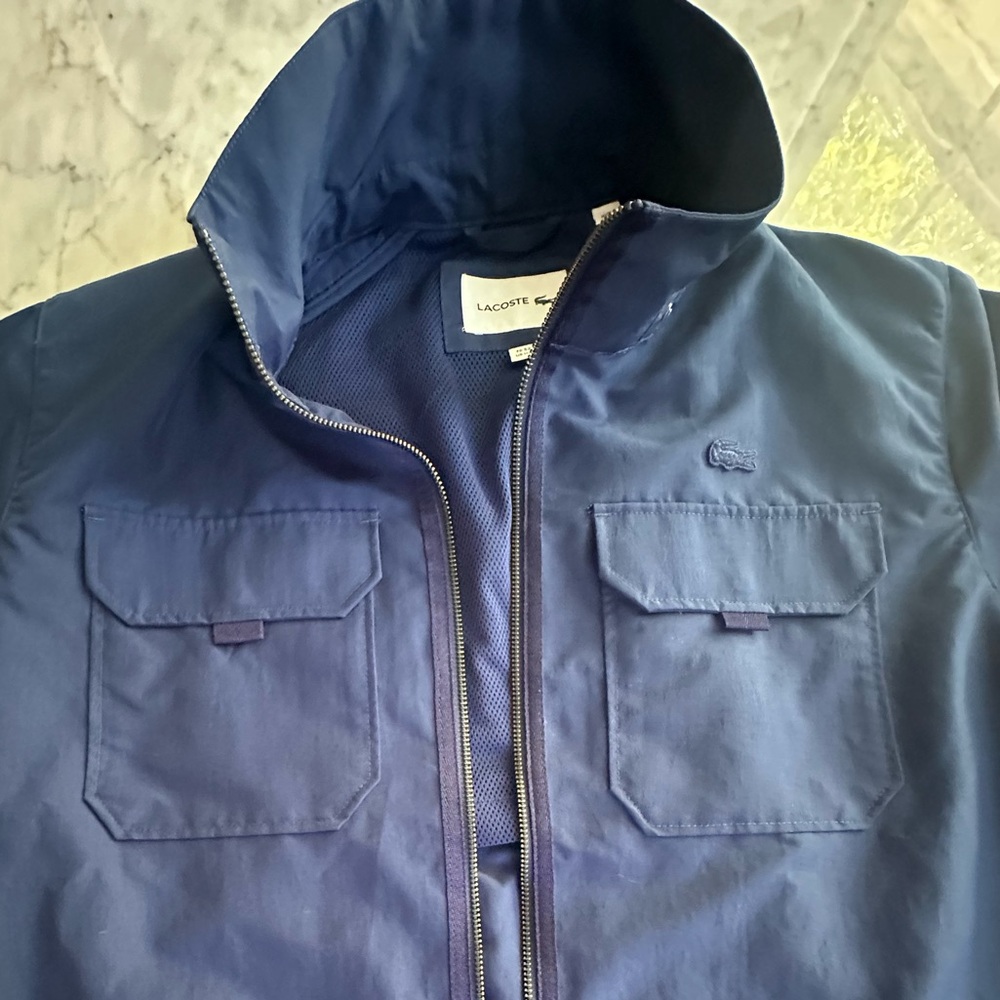 Lacoste Navy Windbreaker | Men’s M/L | Excellent Condition